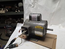 Baldor Spec. 34F17W05 1/2 hp. 1725 rpm. Elect Motor 115/230 1 Ph 56 Fr. - $129.99