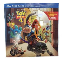 Toy Story 4 Disney Pixar Read-Along Storybook and CD Character Voices So... - £8.28 GBP