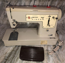 Vintage Singer Sewing Machine Zig Zag Model 457 Stylist-EXCELLENT CONDITION-RARE - £465.43 GBP