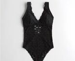 Hollister Women's Black Gilly Hicks Lace Triangle Bodysuit Size XS - $28.50
