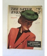Original Vintage Saturday Evening Post February 14 1942 Harry Waxman Cover - €48,27 EUR