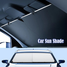 Car Sunshade Automatic Retractable Sunscreen Thermal Insulation Front Windshield - £44.22 GBP+