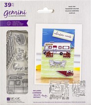 Gemini Stamps/Dies Road Trip, One Size, Silver - $24.30