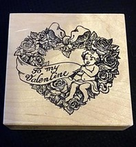 To My Valentine Rubber Stamp 1988 PSX G-953 - £13.19 GBP