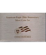 2006 American Eagle 20th Anniversary 3 pc Silver Set - £299.94 GBP