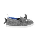 Wonder Nation Boys Slip On Shoes Gray Shark Size 4  NEW - $15.01 CAD