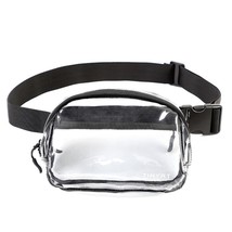 Clear Fanny Packs for Women Fashion Waist Bag Transparent PVC Casual Shoulder Ba - £54.45 GBP