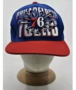 Philadelphia 76ers Mitchell &amp; Ness Snapback Hat 3D Fireworks Explosion Logo - €16,94 EUR