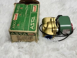 Asco Red Hat 8210095 Pressure Air Gas Water 100 Psi Valve (New Open Box) - $20.58