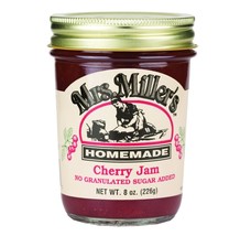 Mrs. Miller&#39;s Homemade No Sugar Cherry Jam, 2-Pack 8 oz. Jars - £19.74 GBP