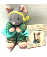 HALLMARK Mitzi Mouse Crayola Storybook Friends Mini 4.5&quot; Plush 1997 Stuffed - $13.56 CAD