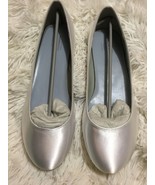 Unforgettable Moments Lela Rose quality white satin dyeable wedding shoe... - $280.89 MXN