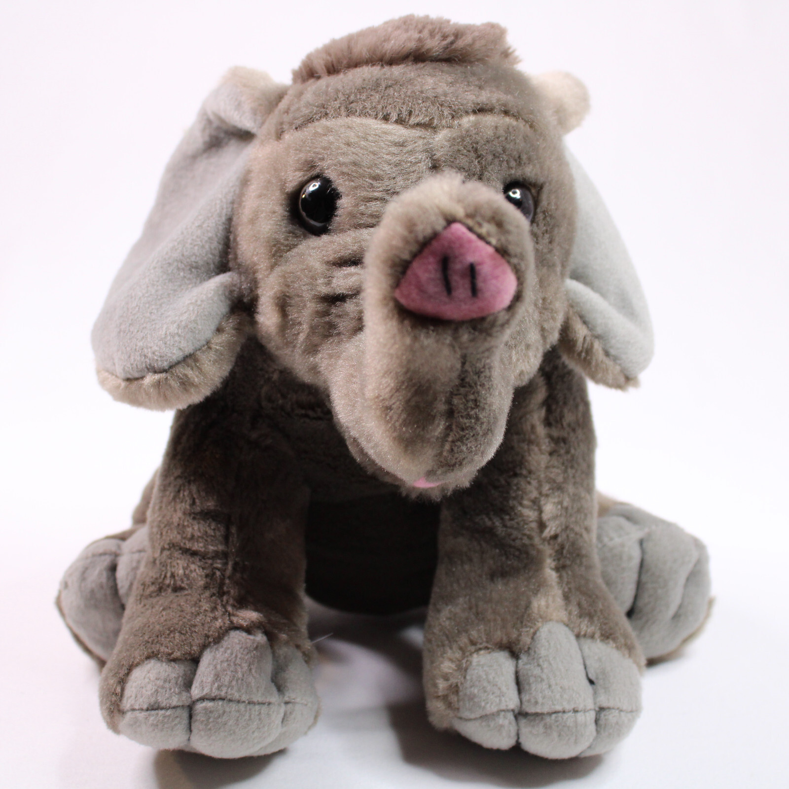 Wild Republic Plush Gray Baby Elephant Stuffed Animal 11 Inches Long No ... - $8.79