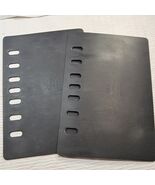 Vintage Franklin Quest Black Plastic 7-Ring Planner Dividers set lot 2 b... - $222.73 MXN