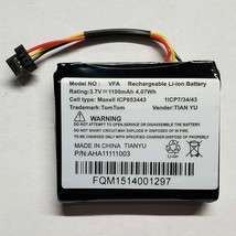 New Oem Tom Tom 1100mAh 3.7V Li-ion Gps Vfa Battery Via 1065 Start 60 60M 60EU - £9.50 GBP