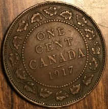 1917 Canada Large Cent Penny Coin - $2.69