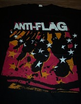 ANTI-FLAG Punk Band T-Shirt MENS SMALL NEW - $24.74