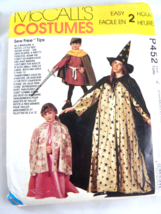 Simplicity P452 Costumes Capes wizard misc Sm Med Large Extra Large All ... - £7.09 GBP