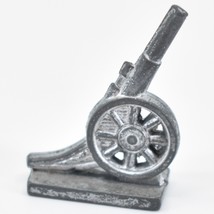 Vintage Monopoly Howitzer Cannon Replacement Pewter Game Piece Token - $6.92