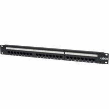 Tripp Lite 24-Port 1U Rackmount Cat6 110 Patch Panel 568B, RJ45 Ethernet(N252-02 - $88.75