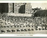 Cavalry Exhibition Drill at Stadium Tacoma WA Washington UNP DB Postcard... - $9.85
