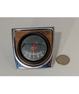 Vintage Amp Ampere Controllo Simil Legno Metallo Barca Rat Asta Corsa Au... - €34,63 EUR