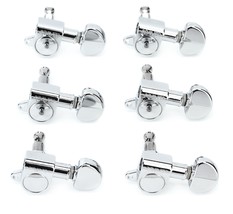 Mini Rotomatic Tuners - 6-In-Line - Chrome - £77.43 GBP