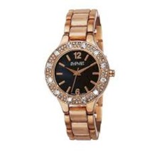 NEW August Steiner AS8135RGBU Womens Analog Swiss Petite Rose Gold Cryst... - £29.55 GBP