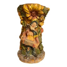 VTG Günter Hertel German Wax Candle – Handcrafted Folk Scene – Wachsfiguren Kerz - $785.14 MXN