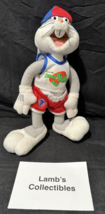 Warner Bros Looney Tunes Space Jam 1996 McDonalds Bugs Bunny 8.5&quot; Stuffed Toy - £19.56 GBP