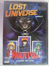 Lost Universe Volume 5: Wanted Union Of Evil Dvd 2001 Anime Creator Of Slayers - £5.33 GBP