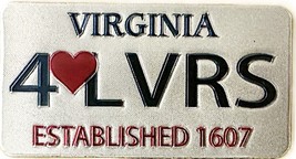 Virginia for lovers Mini License Plate Novelty Fridge Magnet - $6.99