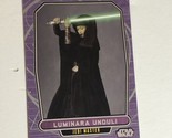 Star Wars Galactic Files Vintage Trading Card #59 Luminara Unduli - £2.36 GBP