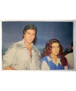 Bollywood Acteur Amitabh Bachchan Amrita Singh Rare Original Postcard Po... - $319.27 MXN