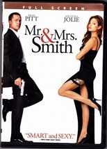 Mr. and Mrs. Smith DVD 2005 Full Screen - Very Good - £0.79 GBP