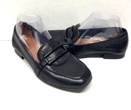 MIZ MOOZ  LEATHER SLIP ON FLATS BLACK  37EU / 7US NEW # Z-21 - €72,37 EUR