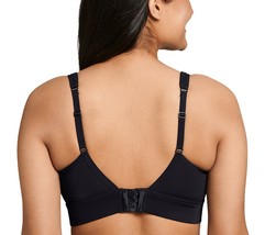 Jockey Forever Fit Soft Touch Lace Molded Cup Bra Black, Large - £15.52 GBP