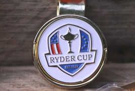 Ryder Cup 2016 White BM &amp; Hat Clip  Special Price -Wow - $14.92