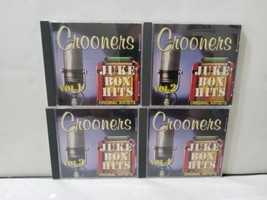 Crooners 4 CD Set Juke Box Hits Original Artists Cole Torme Davis Jr. Sinatra  - £21.84 GBP
