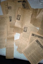 Vintage 14 Assorted Articles Dorothy Dix, Poetry, Astrology 1930s-40s - £3.92 GBP