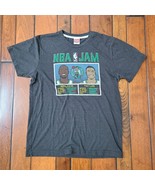 Homage NBA Jam T-Shirt Boston Celtics Jason Tatum Kemba Walker Gray Men&#39;... - £11.63 GBP