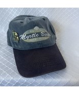 Vintage Harley Davidson Myrtle Beach Hat with Pin &quot;BAD DAWGS MOTOR SQUAD&quot; - £19.23 GBP