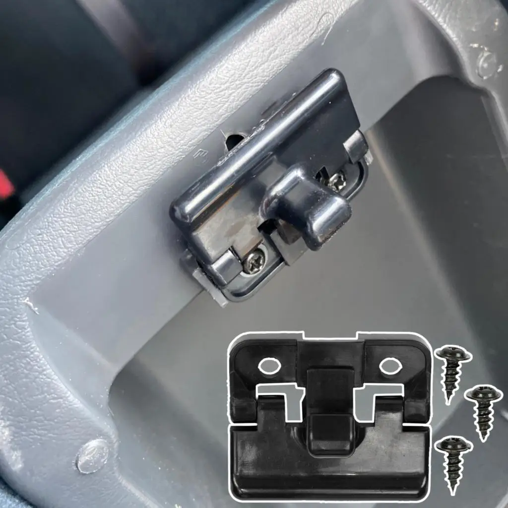 Car Arm Rest Lid Latch Clip Lock Center Console for Toyota Vehicles - £10.69 GBP