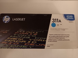 HP 311A / Q2681A Cyan Laser Toner Cartridge Brand New Black Box Factory Sealed - £62.64 GBP