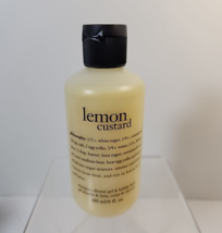 Philosophy Lemon Custard Shampoo Shower Gel Bubble Bath 6 oz Holiday Sealed - £9.11 GBP