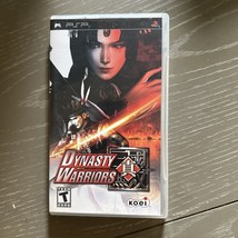 Dynasty Warriors Sony PSP Playstation Portable Koei Game W/ Manual Tested - £11.66 GBP