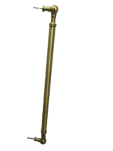 Allied Brass Refrigerator Pull 1.8&quot;x1&quot;x1&quot; Center-to-Center Beaded Brushed Bronze - £46.60 GBP
