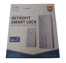 eufy Security Retrofit Smart Lock+Wireless Keypad Wi-fi Fingerprint Anke... - $893.44 MXN