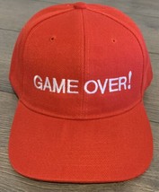 TRUMP INDICTED Game Over Adult Baseball Hat DONALD TRUMP Parody Cap Embr... - £13.65 GBP