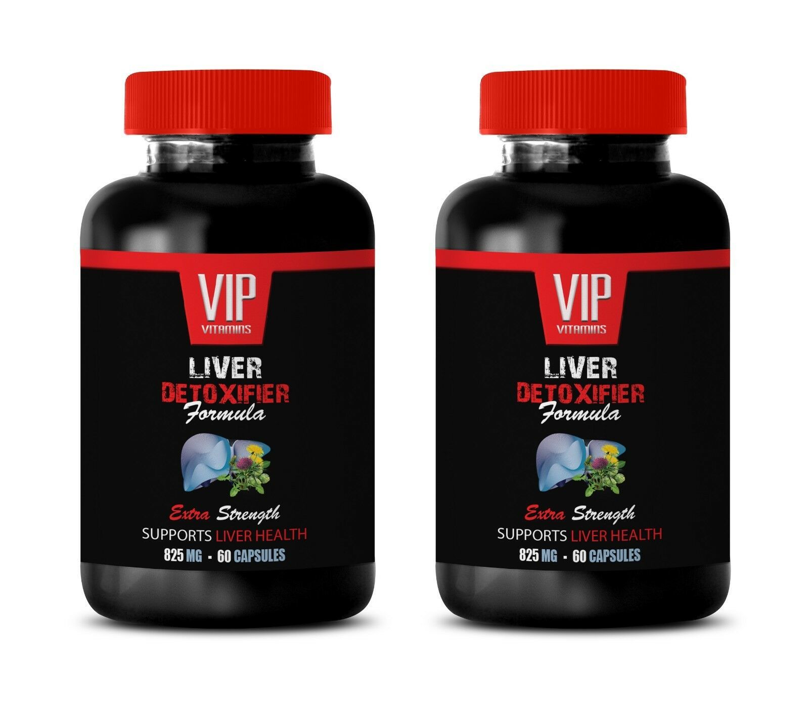 dandelion root extract, Liver Detoxifier Formula 825mg, multivitamin for... - $29.88